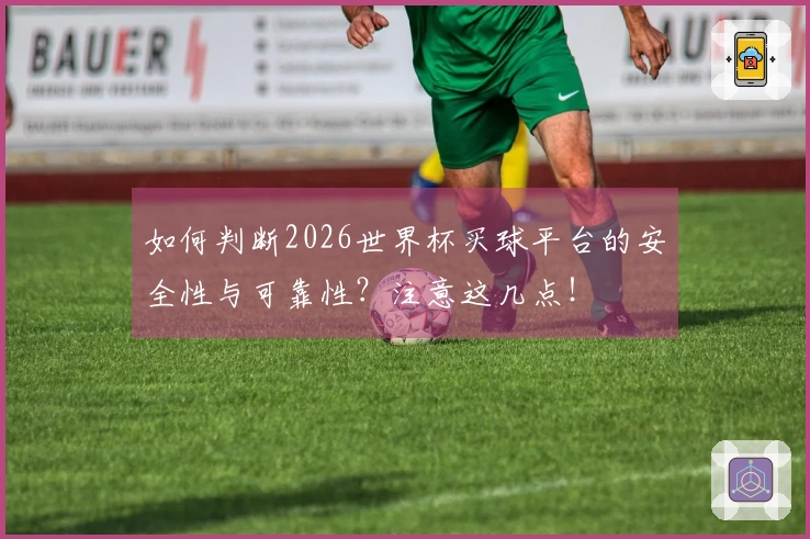 如何判断2026世界杯买球平台的安全性与可靠性？注意这几点！