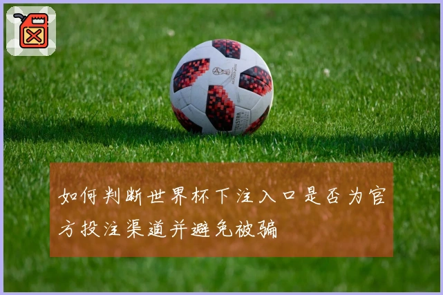如何判断世界杯下注入口是否为官方投注渠道并避免被骗